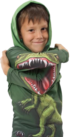 Kids Raptor Hoodie Shirt